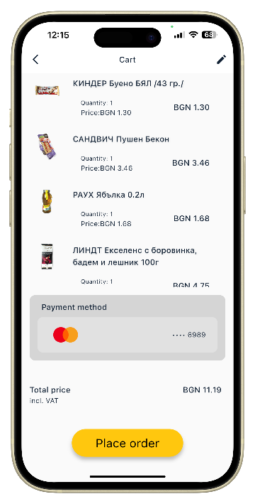 My Yellow Door app screen